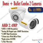 Hik Oem AHD 2.4mp 1Dome + 1Bullet Combo 2 pcs.   (1Year Warranty)